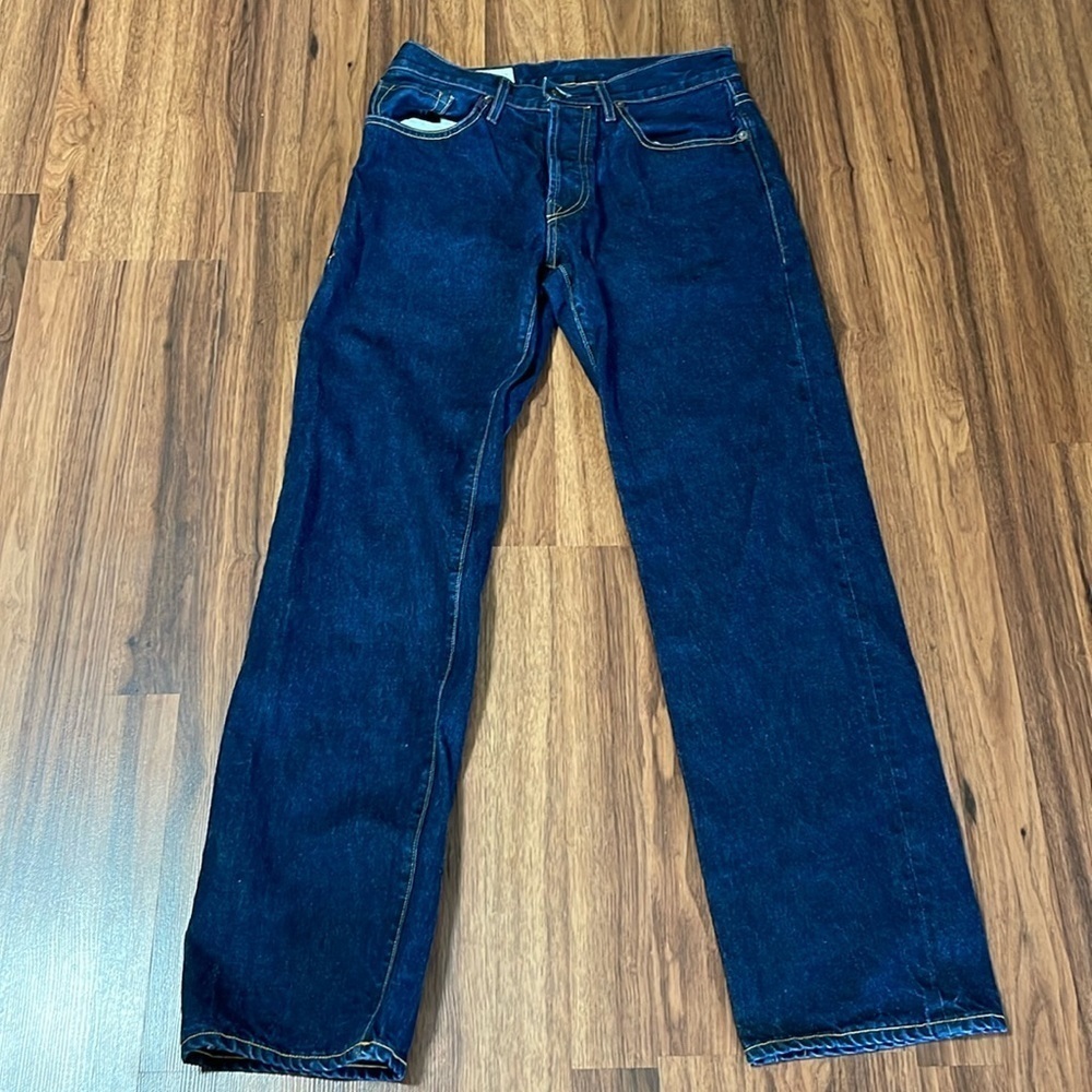 IMOGENE + WILLIE Men Hank Rigid Selvedge Cotton Denim Jeans 30R